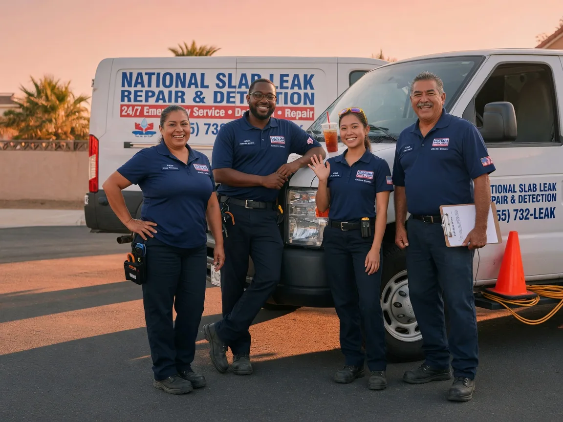 Slab Leak Detection company in Desert Hot Springs, CA